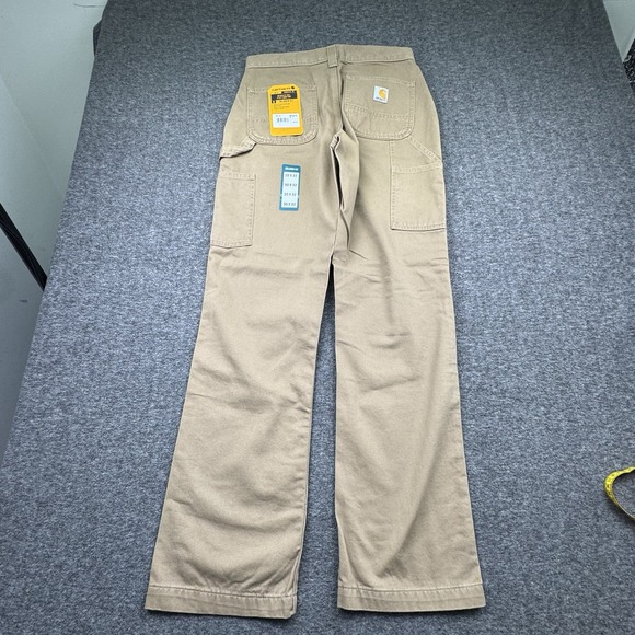 Carhartt Relaxed Fit Twill Work Pants Men's Sz 30x32 BN0324-M Tan Khaki - Picture 15 of 16